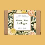 Green Tea + Ginger LuxuryWax Melt