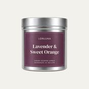 Lavender &amp;amp; Sweet Orange Luxury Candle Tin image