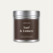 Turf &amp;amp; Embers Luxury Candle Tin image