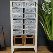 Industrial Storage Unit w/Mini Drawers - Lots Furnishings image