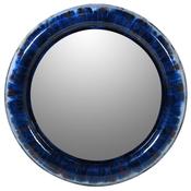 Navy Round Mirror - Lots Furnishings image
