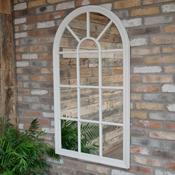White Window Pane Mirror - Lots Furnishings