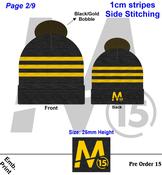 M15 Team Bobble- Blk /Amber image
