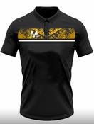 Moza Polo Shirt - Blk/Amber image