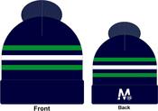 M15 Team Bobble- Nvy/Grn/Wht image