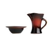 Jug &amp; Sugar Bowl (109E) Louis Mulcahy Pottery image