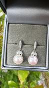 Sterling Silver Pearl Drop Earrings image