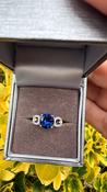 Midnight Blue Sterling Silver Ring image