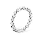 Sterling Silver Beaded Ring image
