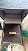 Oval Moissanite Eternity- Sterling Silver Gold Plated