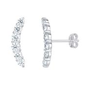 Sterling Silver Classic Shape Earrings image