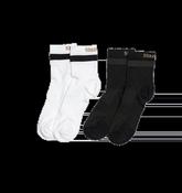 Slazenger ALEJANDRA SOCKS - 2-PACK Black &amp; White