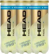 Triple Pack HEAD PRO S+ Padel Balls