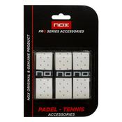 NOX PRO perforated Overgrips - White image