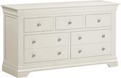 Bordeaux 3 Over 2 Chest - Ivory image