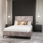 Diletta 6' Bed Frame - Ebony