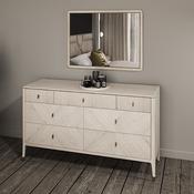 Diletta 7 Drawer Wide Chest - Stone