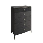 Diletta 5 Drawer Chest - Ebony