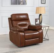 Egan Leather Recliner Armchair