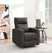 Fraser Manual Recliner Armchair - Dark Grey image