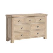 Normandy White Wash 3 Over 4 Chest image