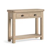 Normandy White Wash Console Table
