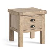 Normandy White Wash Lamp Table