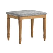 Verona Stool with Grey Cushion image