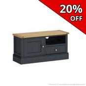 Clearance - Chichester Small TV Unit - Charcoal image