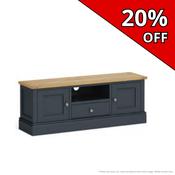 Clearance - Chichester Large TV Unit - Charcoal image