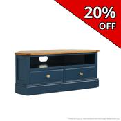 Clearance - Chichester Corner TV Unit - Navy image