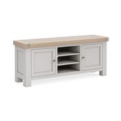 Salcombe TV Unit 1400 - Stone Grey image