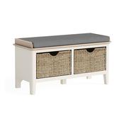 Marlow Storage Bench - Coconut White