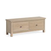 Modern Country Large Bench - All Oak