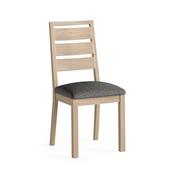 Modern Country Dining Chair - All Oak Grey