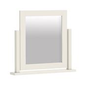 Modern Country Vanity Mirror - Coconut White