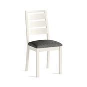 Modern Country Dining Chair - Coconut White Grey