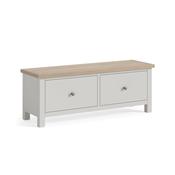 Modern Country Large Bench - Stone Grey