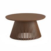 Soho Brown Oak - Round Coffee Table image