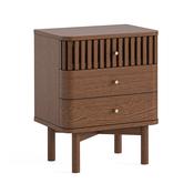 Soho Brown Oak - Bedside Locker image