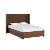 Soho Brown Oak - Bed Frame 4'6 image