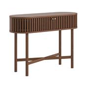 Soho Brown Oak - Oval Console Table image