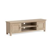 Modern Country Extra Large TV Unit - All Oak image