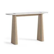 Portobello Console Table with Travertine Top