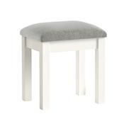 Burgundy Stool - Coconut Milk