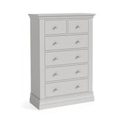 Burgundy 2 Over 4 Chest - Grey image