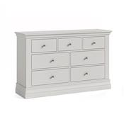 Burgundy 3 Over 4 Chest - Grey image