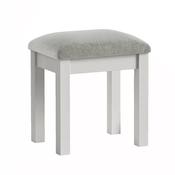 Burgundy Stool - Grey