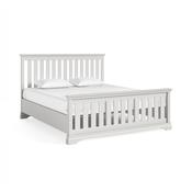 Burgundy Slatted Bed Frame 6' - Grey image