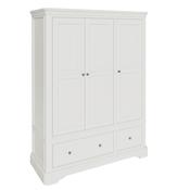 Mabel Triple Wardrobe - Bone image